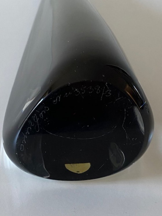 Orrefors Art Glass Beautiful Sommerso Vase Nils Landberg 1960's – Orrefors Sweden (photo 5 of 6)