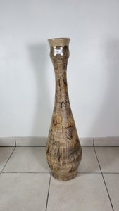 Image 1 of La Roue Keramische Vaas Frankrijk Vallauris 1975 Vintage