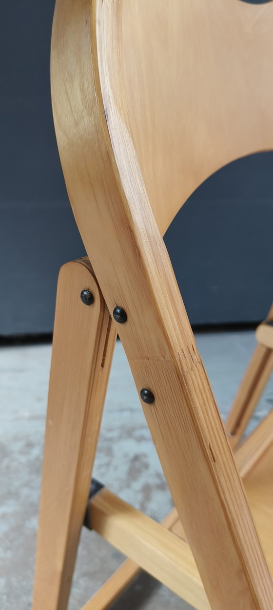 Image 1 of 2 sillas plegables OKT de madera curvada escandinava de la década de 1960 (Thonet)