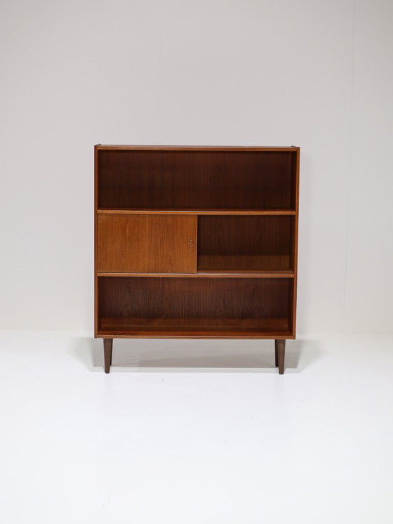 Image 1 of Libreria vintage danese in teak con ante