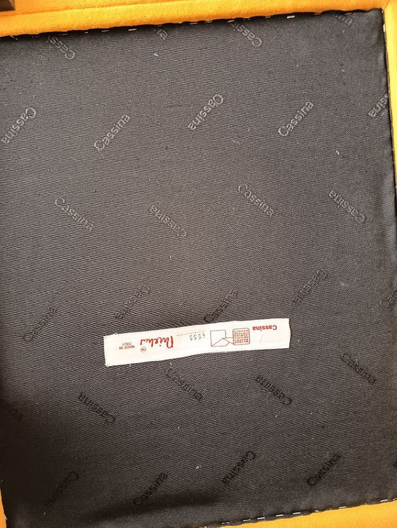 Image 1 of Sillón CASSINA 2x 637 Utrecht 2024 (NUEVO, nunca usado) KVDRAT AMARILLO 13L Lana