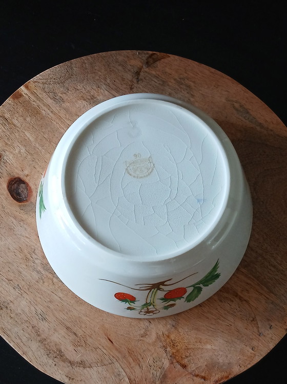 Image 1 of Prachtige Vintage Set Ditmar Urbach Aardbeien kommen (3-delig)