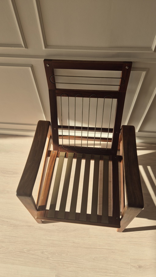 Vintage Danish Teak Lounge Chair – attrib. Arne Wahl Iversen – originele patina