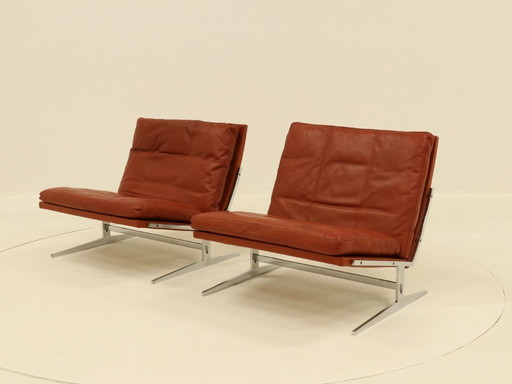 2 Easy Chairs Model BO 561 by Preben Fabricius & Jorgen Kastholm for BO-EX 1960s