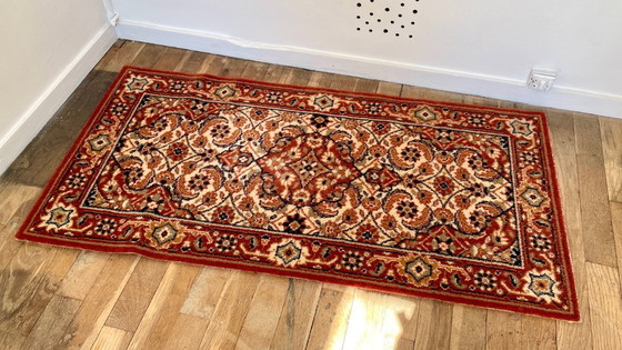 Image 1 of Vintage tapijt van zuivere scheerwol