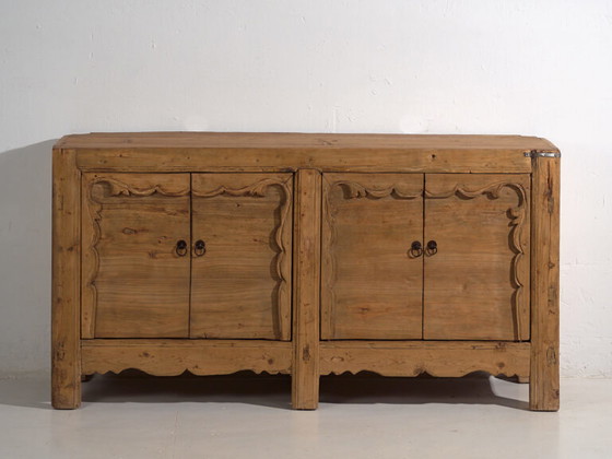Antique Chinese sideboard with four doors (c.1900) #12 (photo 27 of 40)