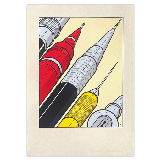 Serigrafia Gilles BOOGAERTS Agence Dujardin 1992