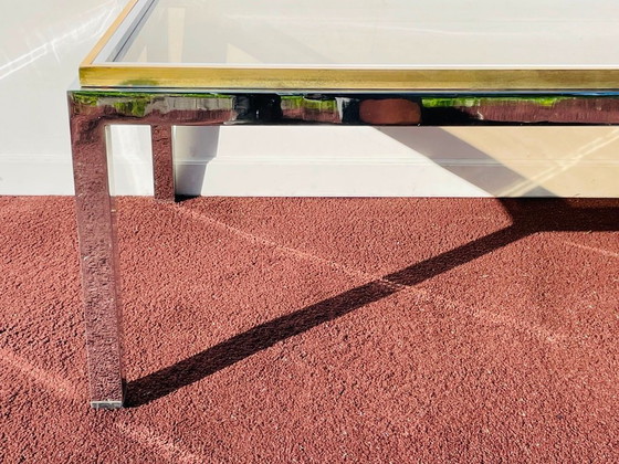 Image 1 of Belgochrom * Hollywood Regency * Vintage 70s coffee table