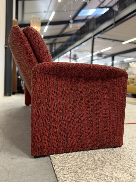 Image 1 of Leolux Evidence Catalpa 3-seater sofa black red