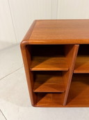 Dyrlund-Teak-Audio-TV-Möbel auf Rädern aus den 1960er Jahren