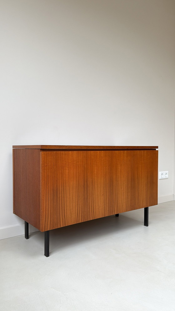 Image 1 of Vintage wooden Musterring cabinet / hinged chest