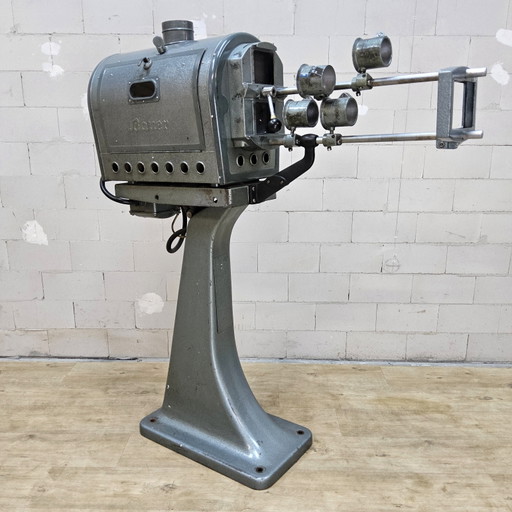 Proyector de cine antiguo de gran tamaño Bauer 50s Kino Großdia Projektor (Proyector publicitario)