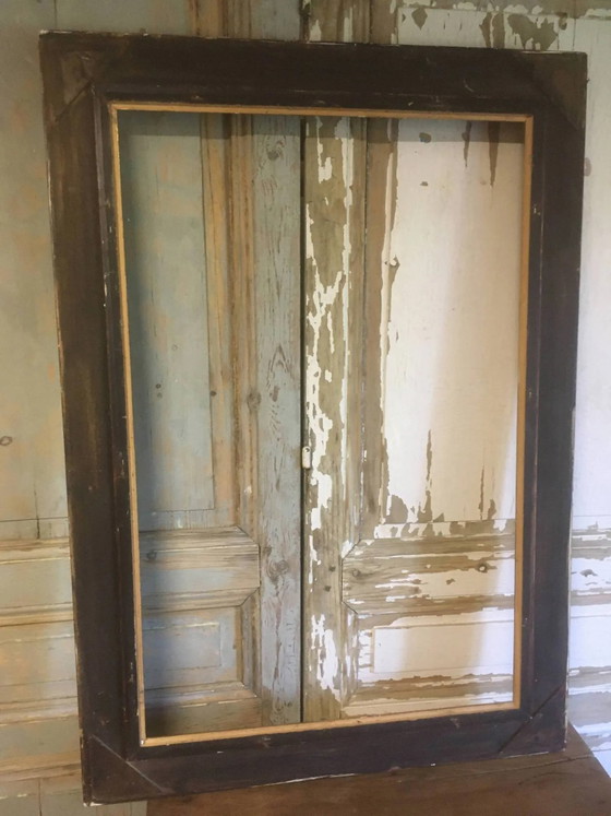 Cornice dorata in legno e stucco 110x78 – Decorazioni murali, Velluto (photo 8 of 11)