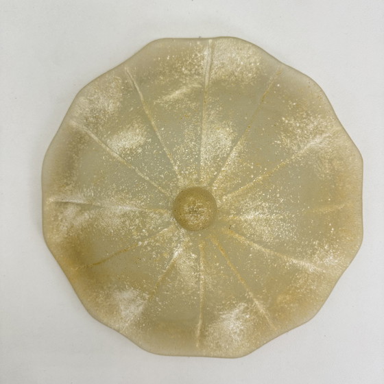 Image 1 of Lámpara de techo italiana de cristal de Murano de mediados de siglo, década de 1970