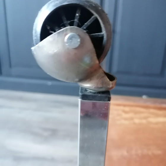 Image 1 of 70s Trolley/Side Table/Serving Trolley Style Wilhelm Renz