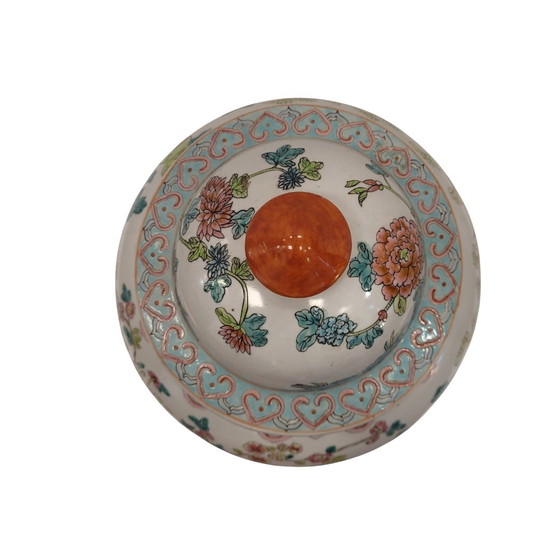 Image 1 of Jarrón Tibor Familia Rosa, Porcelana China, Guangxu, Fin. Xix – Pp. S. Xx. - China