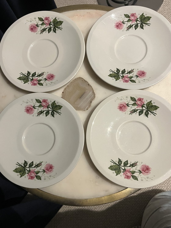 Image 1 of Set di 4 tazze e piattini Villeroy & Boch Septfontaines