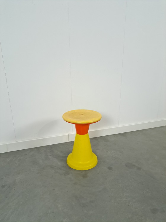 Image 1 of Tabouret en plastique de Suède Pat Pend Vintage