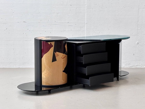 Meuble bar postmoderne de Carlo Malnati, Italie, 1990 – Buffet bas, Wood (photo 3 of 19)