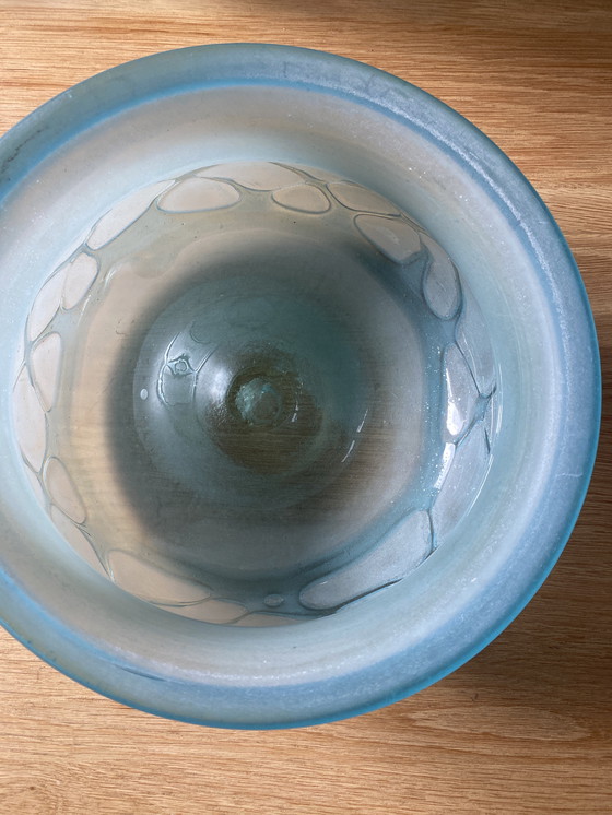 Image 1 of Val Saint Lambert Art Nouveau schaal