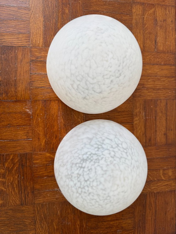 Image 1 of Coppia di applique in pasta di vetro