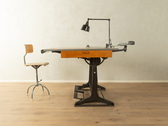 Image 1 of 1950s Drafting Table, Kuhlmann & Nestler, Vintage