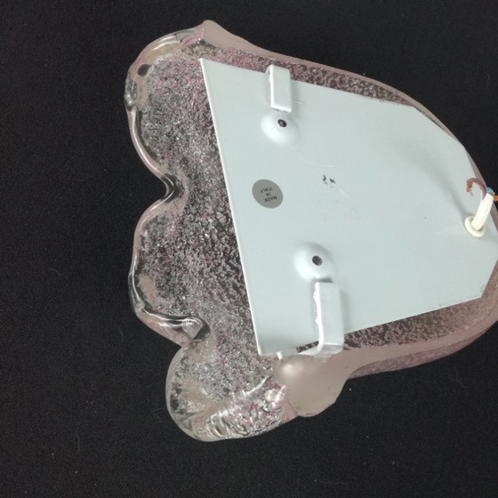 Image 1 of Murano Glass Wall Lamp Italy 1970