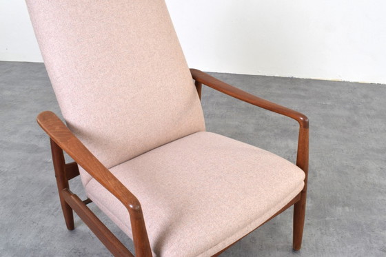 Image 1 of Fauteuil lounge danois en teck du milieu du siècle par Søren Ladefoged pour SL Møbler, années 1960.
