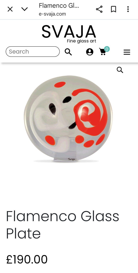 Image 1 of Cuenco y jarrón enormes de Svaja