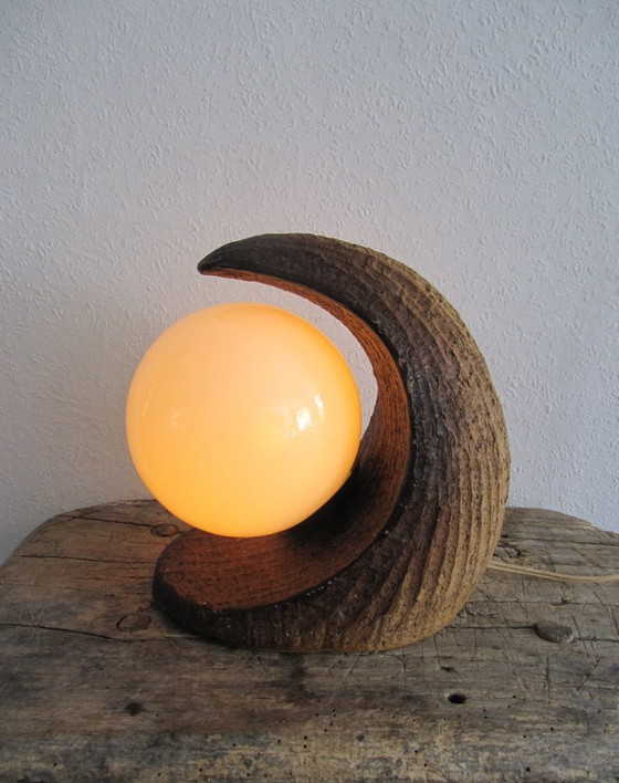 Lampada da tavolo in ceramica Doria Leuchten, anni '70 – Lampade da tavolo, Glass (photo 6 of 9)