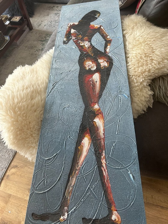 Image 1 of Peinture japonaise vintage années 60/70