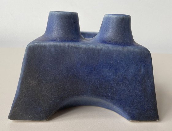 Image 1 of Loré Beesel rare Brutalist planter/duo solifleur vase B77 by Matt Camps