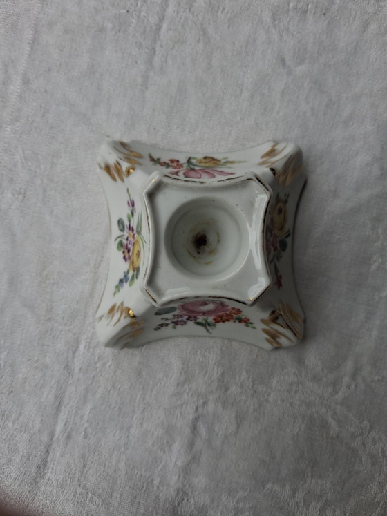 Portacandele in Porcellana Meissen – Oro (photo 9 of 11)