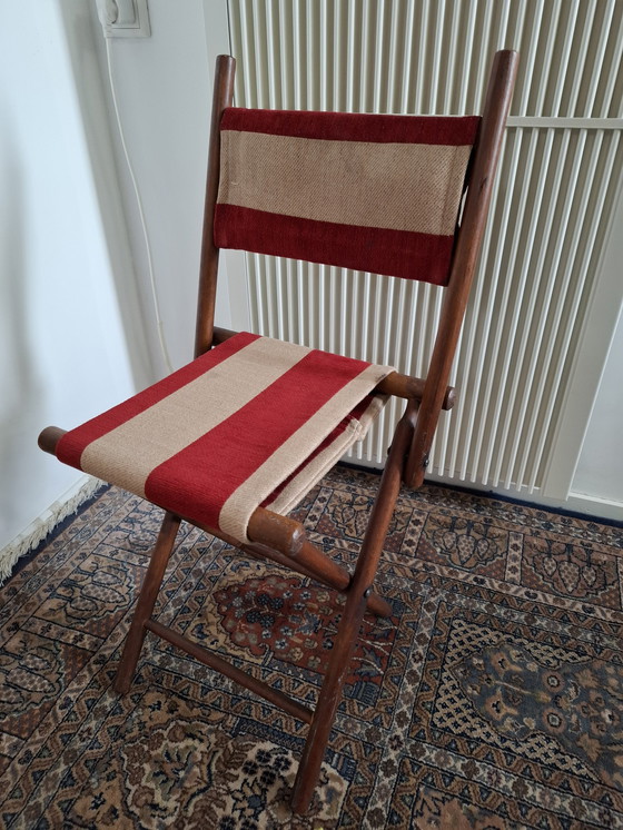 Image 1 of Chaise pliante vintage