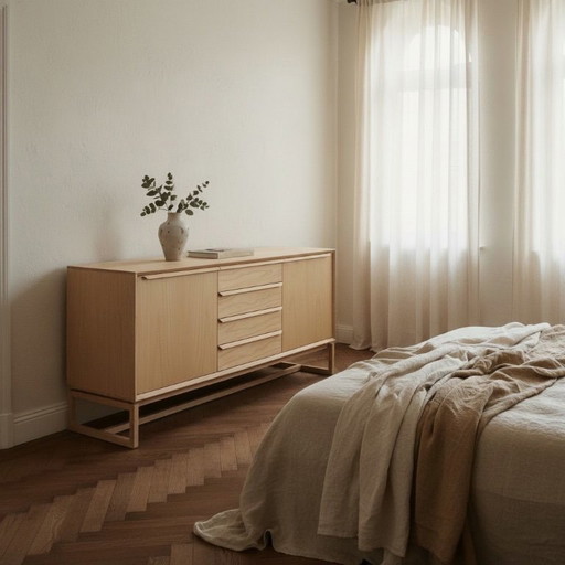 Scandinavisch Design Dressoir Teak – Wood