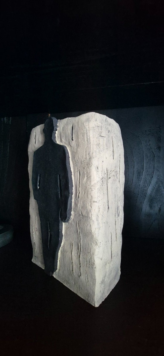 Shadowman - Keramik-Stimmungslicht – Bildhauerei (photo 2 of 8)