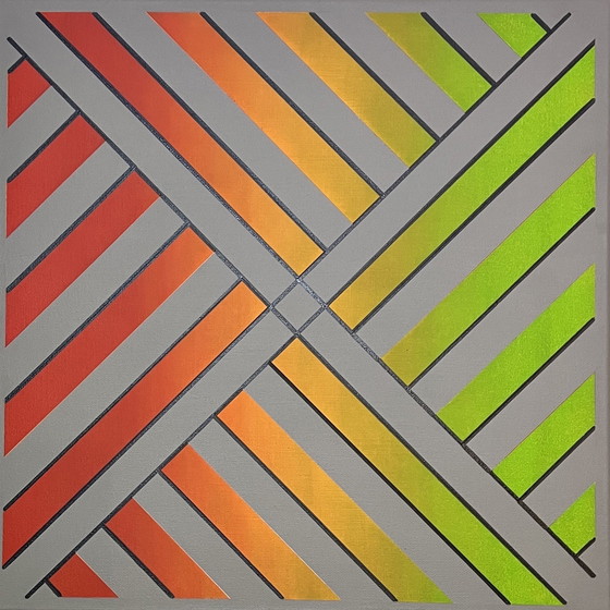 Image 1 of Painting Geometric Abstract (own work)