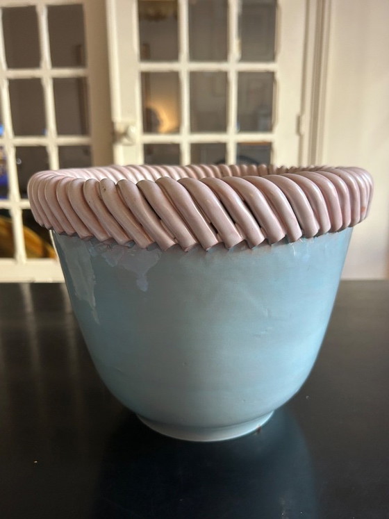 Vintage ceramic cachepot – Decorative Objects (photo 3 of 9)