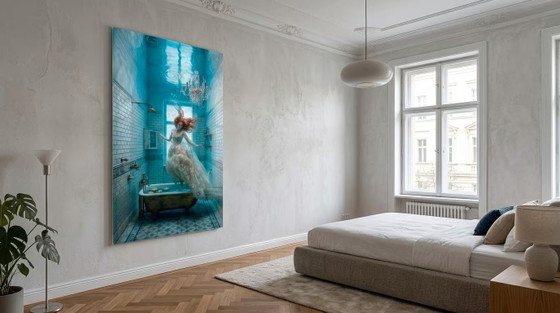 Foto “Beautiful Oceania Blue” XXL 120×200 cm | 5 mm acrylglas | Tentoonstellingsstuk – Fotografie, Plexiglass (photo 8 of 8)