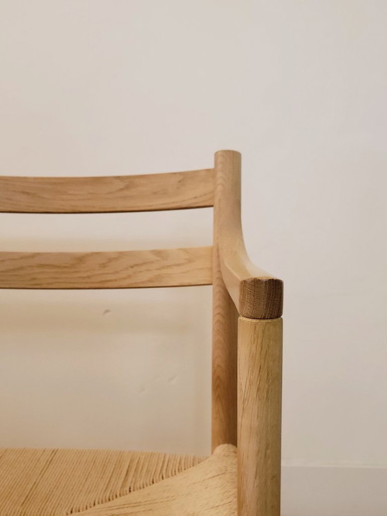 Image 1 of Juego de 6 sillas de comedor modelos CH46 y CH47 de Hans J. Wegner.