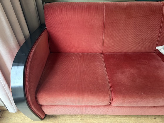 Art Deco Rooker Sofa Dutch Seating Company – Textile, Wood (photo 8 of 8)