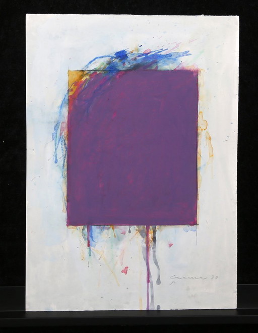 Berner, Bernd - Untitled - 1999 - Gouache on handmade paper - hand-signed