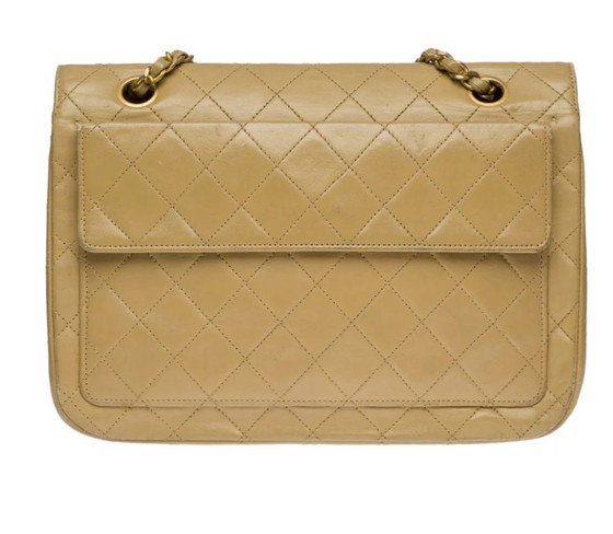 Image 1 of Borsa CHANEL Timeless/Classique in cuoio Beige - 100712