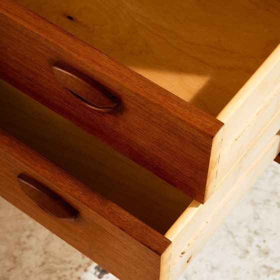 Image 1 of MK11131 Cómoda de cuatro cajones de Kai Kristiansen para Feldballes Møbler