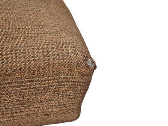 Image 1 of Lounge fauteuil - houten frame - originele gestructureerde bekleding - 60's