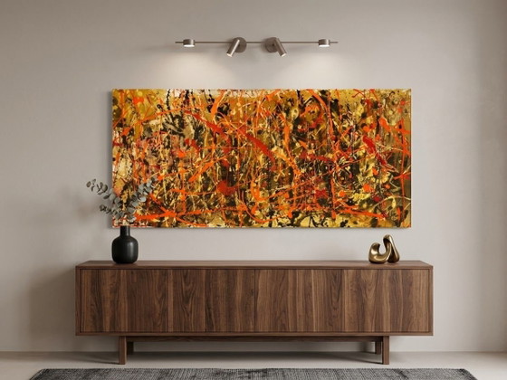 Pintura abstracta de th. G. Kellnberger – Arte, Lienzo (photo 5 of 12)