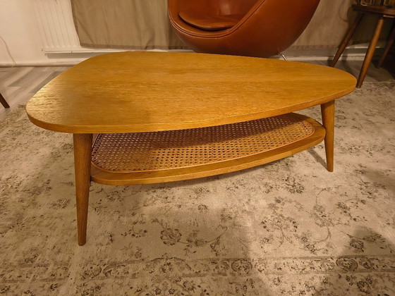Image 1 of Oak Designer Coffee Table – 1960s