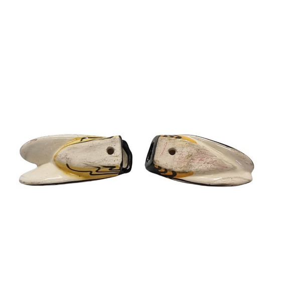 Image 1 of Vases muraux vintage français en forme de cigale