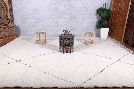 Image 1 of Grande tappeto marocchino annodato a mano, 300x200 cm