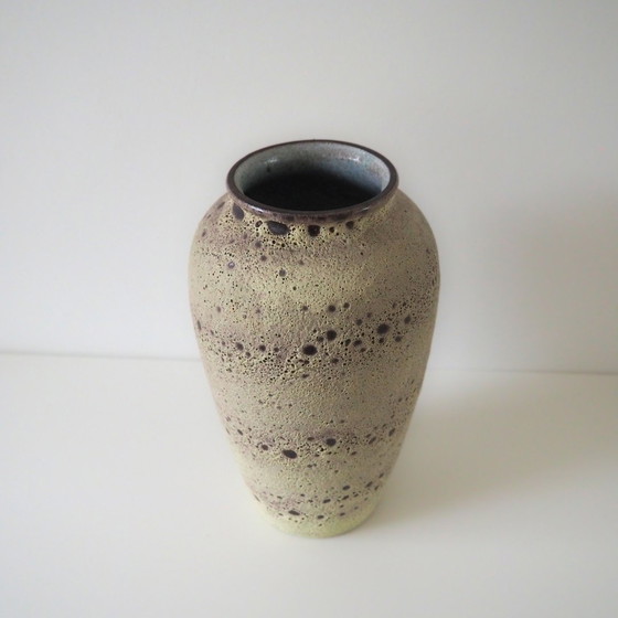 Image 1 of 1960S West-Germany Vase With Lava Glaze